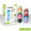 FFP2-Schutzmasken bunt (FAMEX Mask) - Pure Medical
