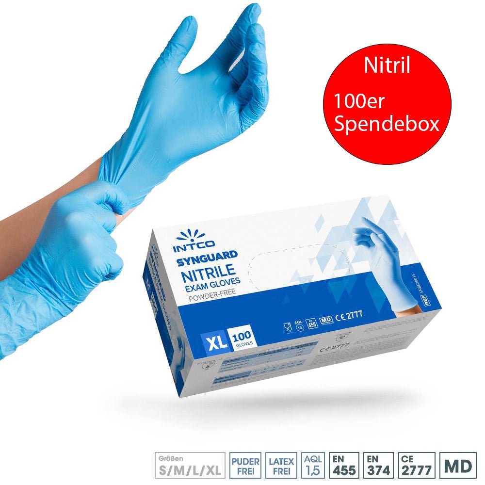 INTCO Disposable Nitril Medizinische-Untersuchungshandschuhe - Pure Medical